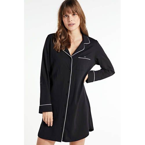 Dreamcovers jersey nachthemd zwart