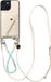 AVY Leren Hoesje geschikt voor Apple iPhone 14 / 13 | Met Koord en Kaarthouder | Compatibel met MagSafe | Leather Case met Polsand & Crossbody Koord & Wallet | Cubiq Leather Set | Croco Beige