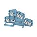 Weidmüller 3093200000 Meeretageklem Klem Blauw 50 stuk(s)