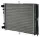 HELLA Radiateur pour refroidissement moteur, avec ailettes de refroidissement, dimensions 475 x 340 mm, adapté entre autres pour LADA SAMARA