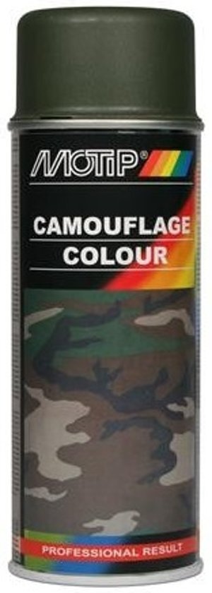 Motip camouflagelak mat RAL 6014 - 400 ml.