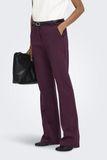Only Broek Onlastrid Hw Flared Pant Cc Tlr 15376978 Winetasting Dames Maat - W34 X L32