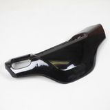 one Camamoto 77390001 kunststof bekleding voor dashboard, zwart, glanzend, compatibel met MBK Booster - Yamaha BW's origineel bouwjaar 2014 tot 2017