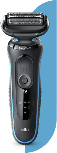 Braun Series 5 50-M1000s Elektrisch Scheerapparaat - Zwart/Blauw