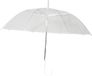 Chaks Bruidsparaplu/trouwparaplu - Transparant - Wit - Polyester - D81 cm