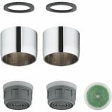 Grohe Reserveonderdelen - Set van waterbesparende perlators, chroom 40527000