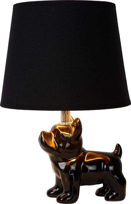 Lucide EXTRAVAGANZA SIR WINSTON Tafellamp - Zwart - E14