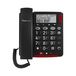 Amplicomms Bigtel 48 Plus Téléphone analogique avec identification de l'appelant - Gris foncé