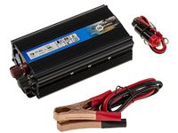 KALEA-INFORMATIQUE Spanningsomvormer 24V ingang naar 220V uitgang. Continu vermogen 500 watt, piekvermogen 1000 watt