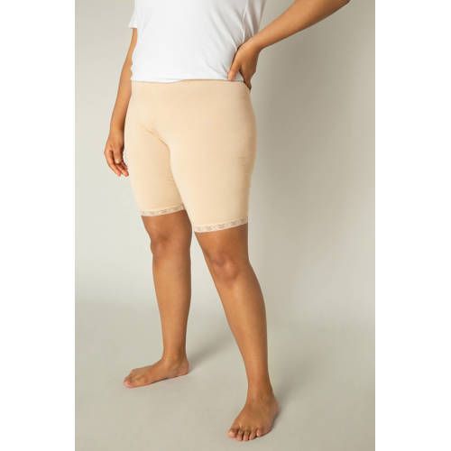 Base Level Ava Nude Curvy Short Legging