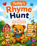 Teddy's Rhyme Hunt: A Fun Search and Find Rhyming Adventure for Early Readers Age 4-7