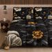 PETTI Artigiani Italiani Bedrukt winterdekbed 270 × 260 cm | Bloemen 05 6