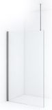 Maxaro Inloopdouche Diamond 110cm 8mm Helder Veiligheidsglas Chroom