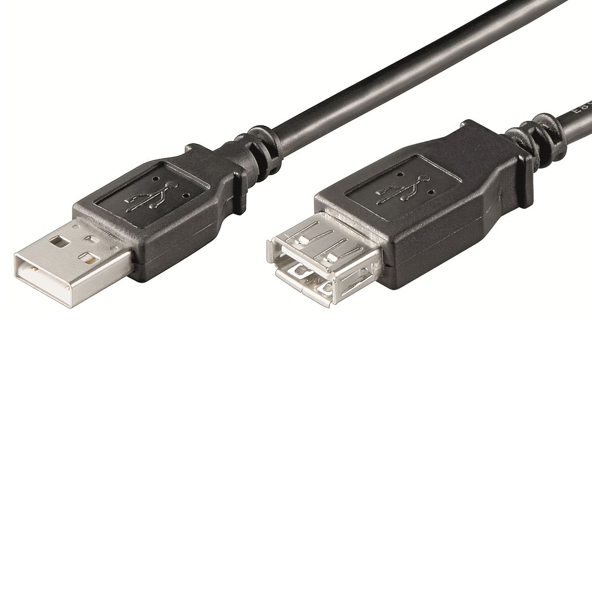 Ewent EW-UAA-030-P USB-kabel - 3 m - Zwart