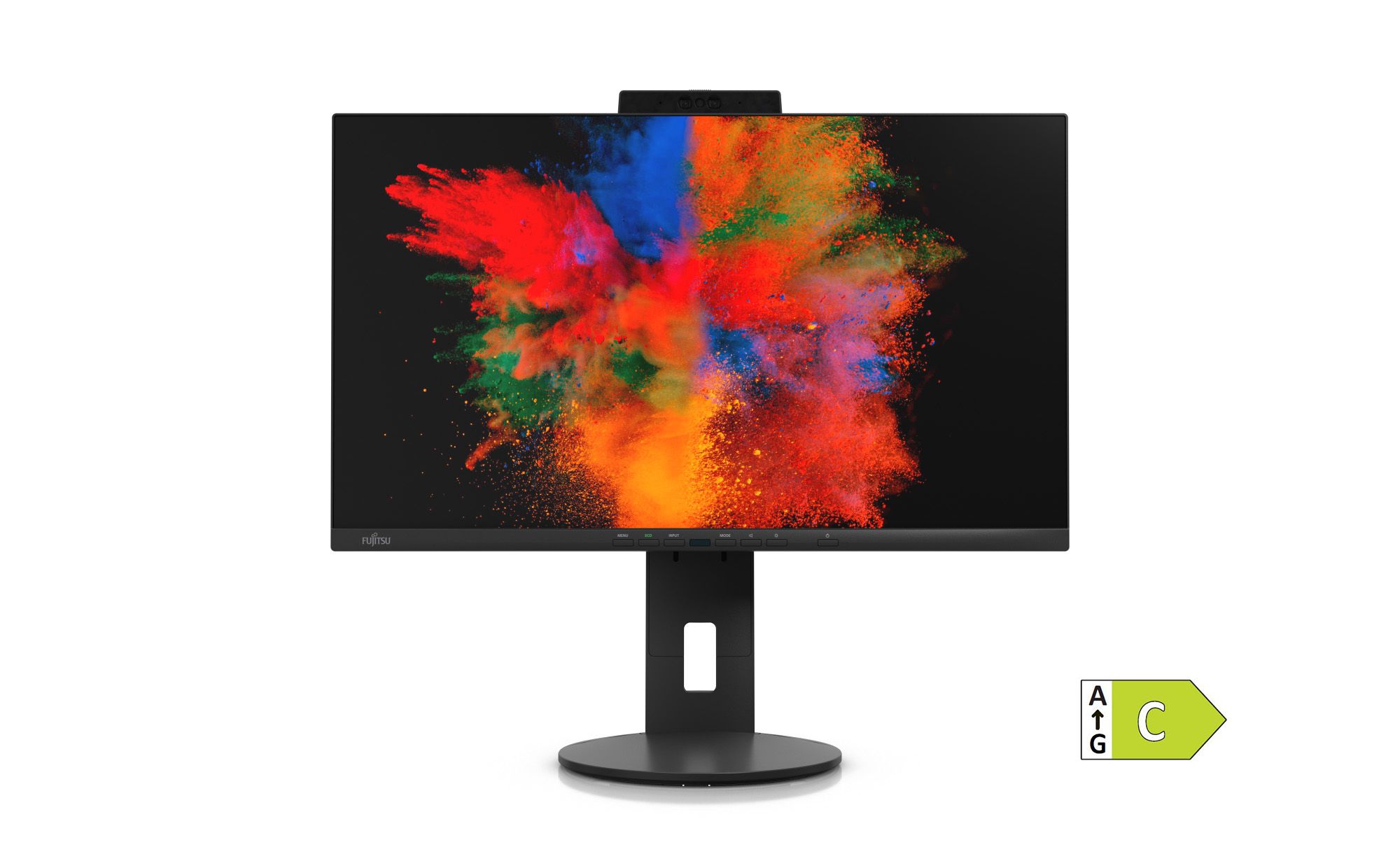Fujitsu P2410 TS - 23.8" Full HD LED Monitor - Black