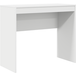 Bureau Table De Travail Table D'Écriture Blanc 90 x 40 x 76 cm