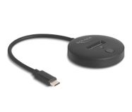 Delock 64254 basisstation voor opslagstations USB 3.2 Gen 1 (3.1 Gen 1) Type-C Zwart