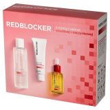 REDBLOCKER Set de concentré réparateur, 30ml + Crème de nuit, 50ml + Lotion micellaire, 200ml