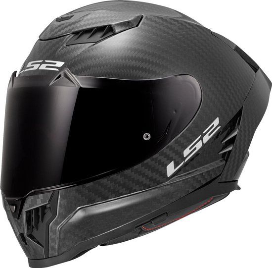 LS2 FF807 Dragon Mat Carbon Integraalhelm - Maat L - Helm