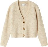 NAME IT KIDS Gemêleerd Vest NKFHOLLY Beige