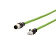 METZ CONNECT 142M4D15010 Netzwerkkabel Grün 1 m Cat5e S/UTP