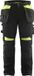 Blåkläder Werkbroek met spijkerzakken 1555-1860 - Zwart/High Vis Geel - Maat 120