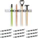 10x support d'outils fixation murale - aluminium - support balai - système de suspension
