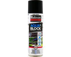 Rubson Aquablock Spray 300 ml Zwart | Coating Isolatie Spray | Universeel