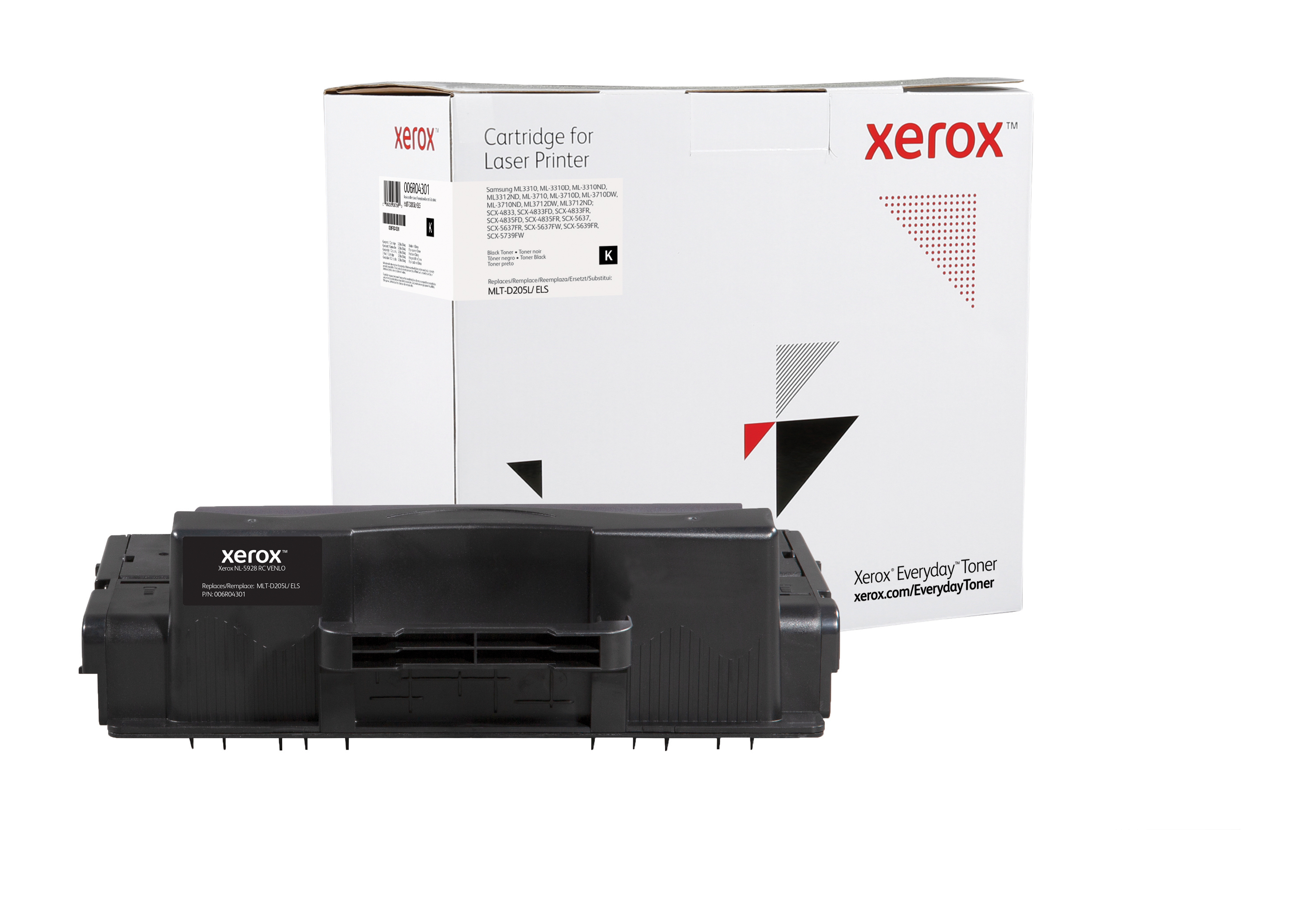 Xerox Everyday Zwart Toner vervangt de Samsung MLT-D205L, Hoog rendement