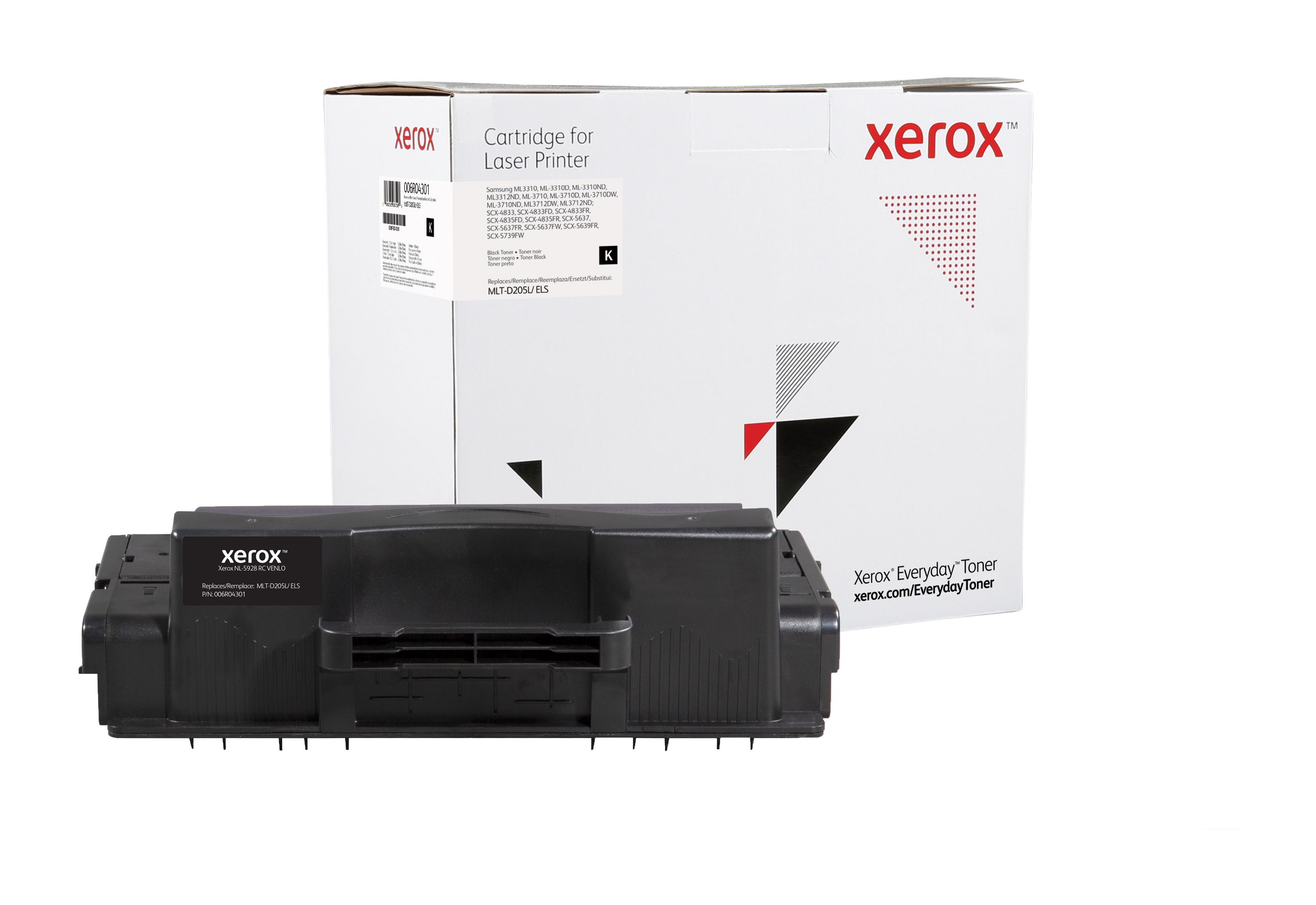 Xerox Everyday Zwart Toner vervangt Samsung MLT-D205L - Hoog rendement - 006R04301