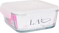 Vierkante LAV Vierkante Lunchtrommel met Deksel Hermetisch (1,2 L)