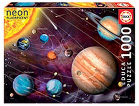 Educa Borras Educa Neon Legpuzzel - 1000 stukjes - Nacht Zonder Licht