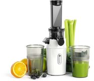 Ventray Ginnie Slowjuicer - Compacte Sapcentrifuge - 60 RPM - Wit