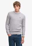 Superdry & Co Superdry Preppy Cotton Trui Heren Grijs S