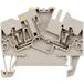 Weidmüller 1779010000-1 Borne de séparation Ressort de serrage Beige foncé 1 pièce