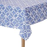 Nydel EUS97054113 tafelkleed, porselein, acrylcoating, 160 x 250 cm, blauw