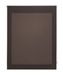 Uniestor Glad Rolgordijn - Doorschijnend 6x100x175 cm Donkerbruin