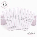 Eldur® Professionele Nagelvijl 50pcs - Moon #180/240