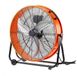 Ventilateur industriel sans marque - Ventilateur sur pied - 3 vitesses - Débit d'air 14 600 m³/h - Inclinable à 360° - Minuterie 0–2 heures - Pour entrepôt et atelier