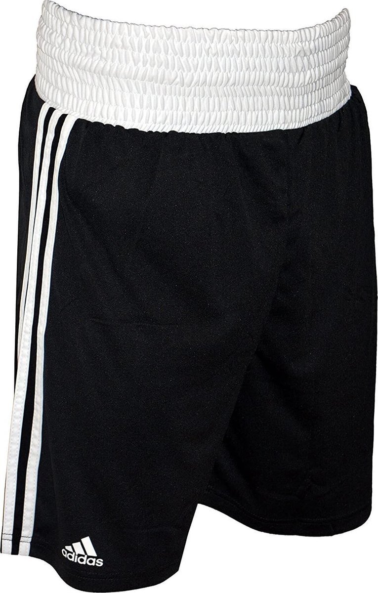 Adidas boksbroek Climacool polyester zwart/wit