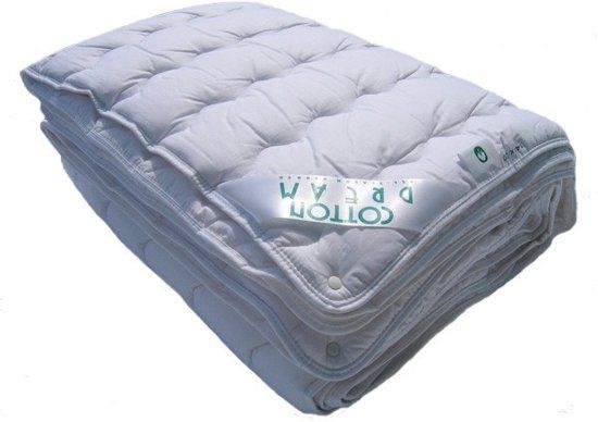 Timzo Dekbed Wash Cotton Enkel - 240 x 220 cm - Wit