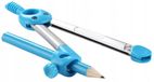 Merkloos Metalen Tekencirkel Set met Etui en Accessoires