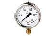 RIEGLER 102124-716-C glycerinmanometer, CrNi-staal, G 1/4 onder, 0-600,0 bar, Ø 63, 1 st.