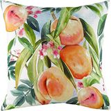 Evans Litchfield Fruit perziken kussensloop, multi, 43 x 43cm