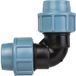Icecat Raccord coude - Polypropylène - 90 degrés Celsius - À serrage extérieur - Diamètre 25mm - FF