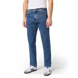 Wrangler Texas Str Heren Regular Fit Jeans Blauw - Maat W42 X L30