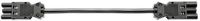 Bachmann 375.050 electriciteitssnoer Zwart 0,3 m