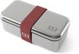 Monbento Sense Lunchbox - RVS - 700 ml - Résistant au four et au micro-ondes - Rose