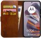 Rosso Element Wallet Book Case voor Motorola Edge 60 Neo - Bruin