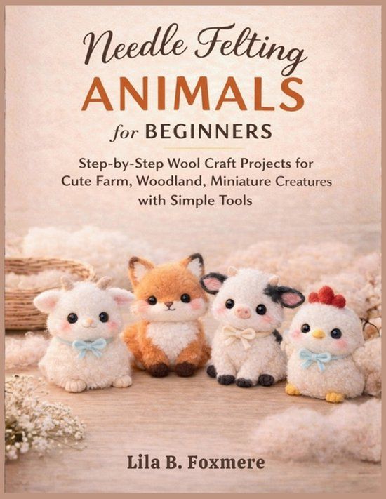 Needle Bol Needle Felting Animals for Beginners